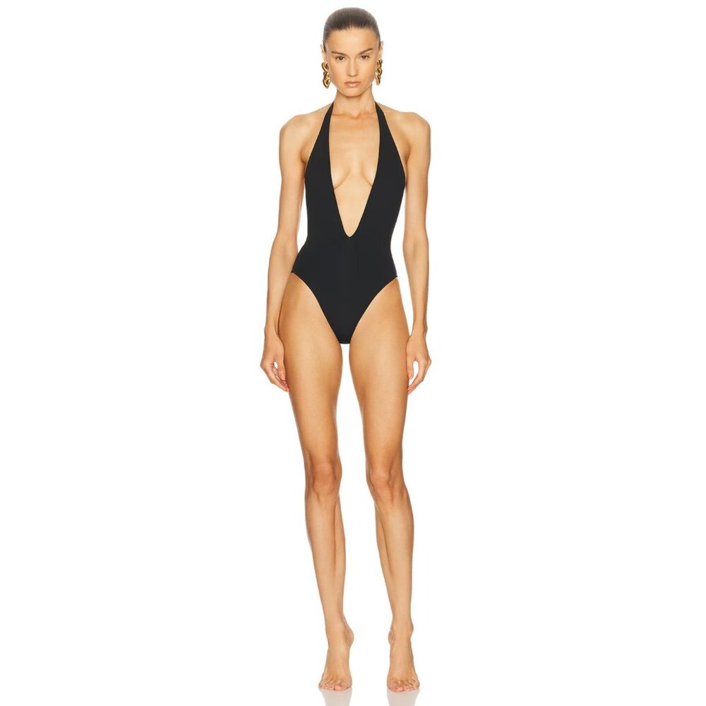 TOM FORD Lustrous Swimsuit in Black